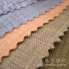 Toile de lin Textile polyester maison pour housses de canapé